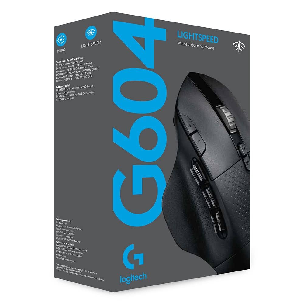 【ロジクール】G604 LIGHTSPEED Gaming Mouse Amazon.in: Buy Logitech G604 Lightspeed Wireless Gaming